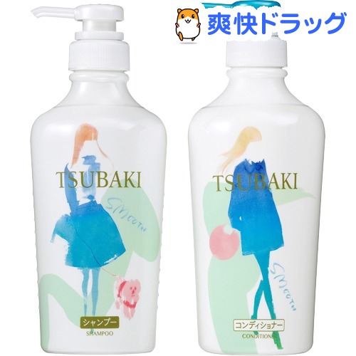 楽天市場 企画品 ツバキ Tsubaki さらさらストレート ポンプペア 450ml 450ml ツバキシリーズ シャンプー コンディショナー 爽快ドラッグ