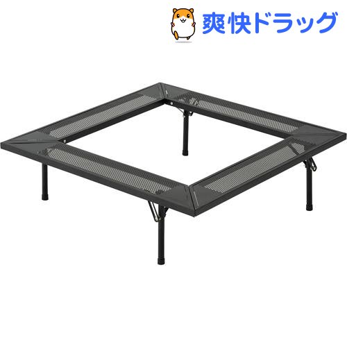 新しい到着 B アイアン囲炉裏テーブル 1台 ロゴス Logos B 代引不可 Lasaletteofenfield Org