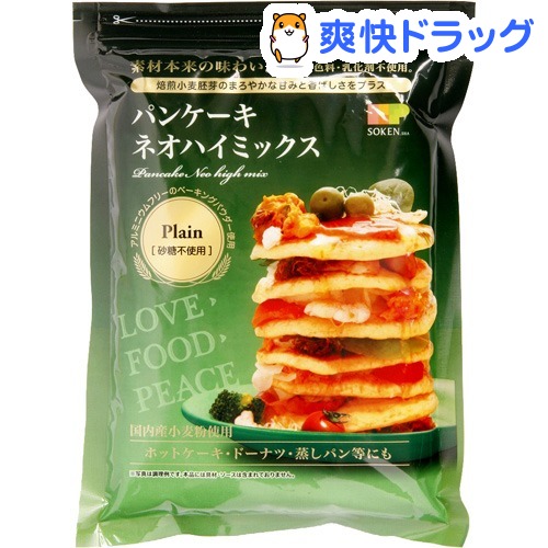 創健社 パンケーキネオハイミックス 砂糖不使用(400g)