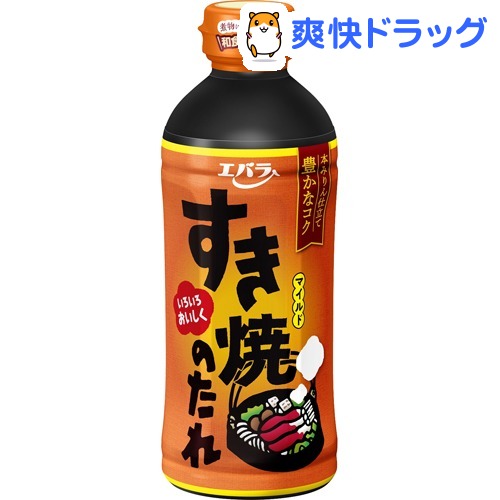 楽天市場 エバラ すき焼のたれ マイルド 500ml エバラ 爽快ドラッグ