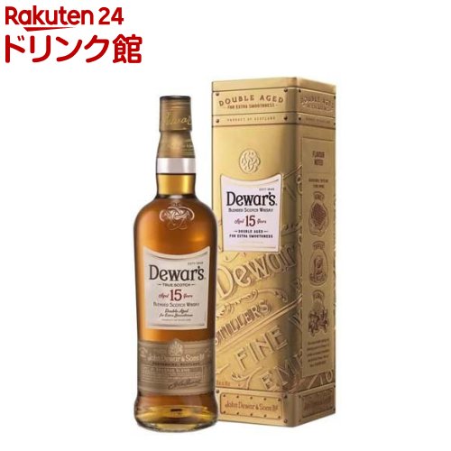デュアーズ18年、箱付き、内容量750ml デュワーズ ウイスキー 18年 40度 正規 箱付 750ml スコッチ