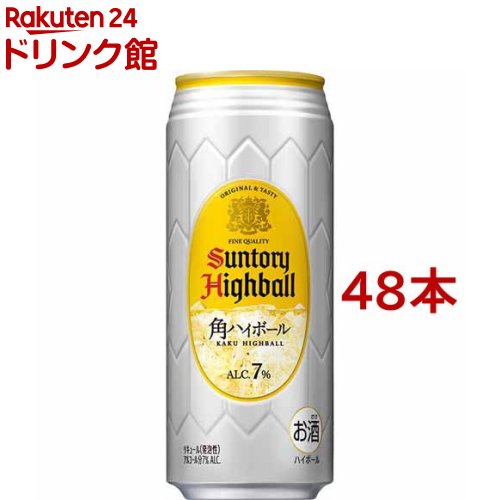 楽天市場】サントリー 角ハイボール 缶(500ml*24本)【角ハイボール 