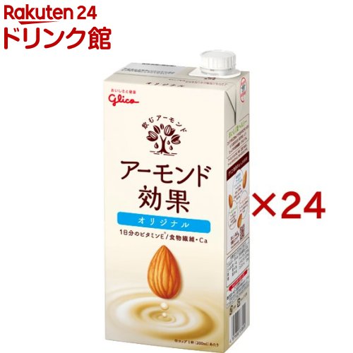 グリコ アーモンド効果(6本入×4セット(1本1L))【アーモンド効果】|24 ドリンク館