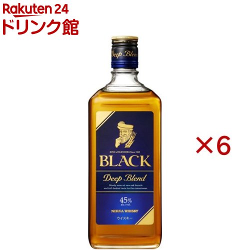 ブラックニッカディープブレンド瓶(700ml&times;6セット)【ブラックニッカ】[アサヒビール/ウイスキー/ブラックニッカ]｜24 ドリンク館