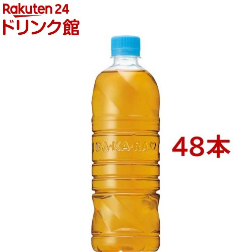 【定期購入】グリーン ダカラ やさしい麦茶 ラベルレス(680ml*48本セット)【GREEN DA・KA・RA(グリーンダカラ)】