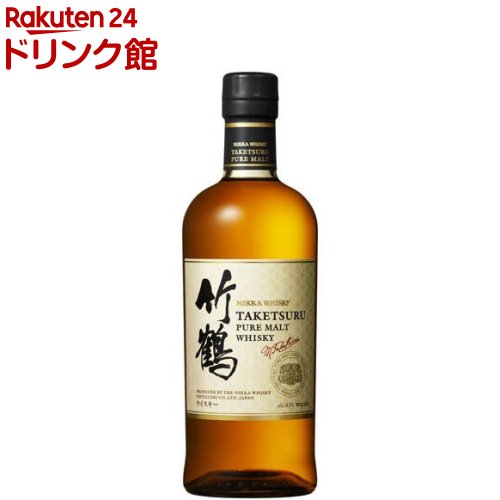 楽天市場】ニッカ 竹鶴 ピュアモルト 700ml 43度 他店と違って新品
