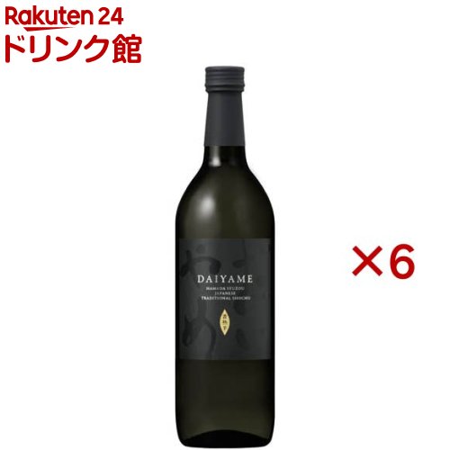 濱田酒造 だいやめ 芋焼酎(720ml×6セット)