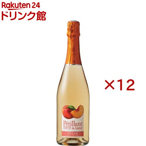 ペティアン・ド・リステル ピーチ(750ml×12セット)