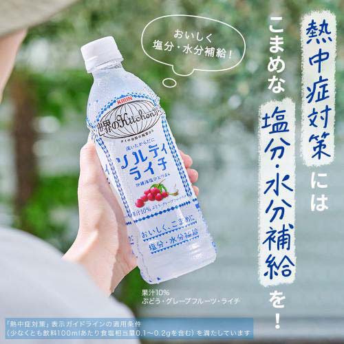 キリン 世界のキッチンから ソルティライチ(500ml*24本入)【世界の