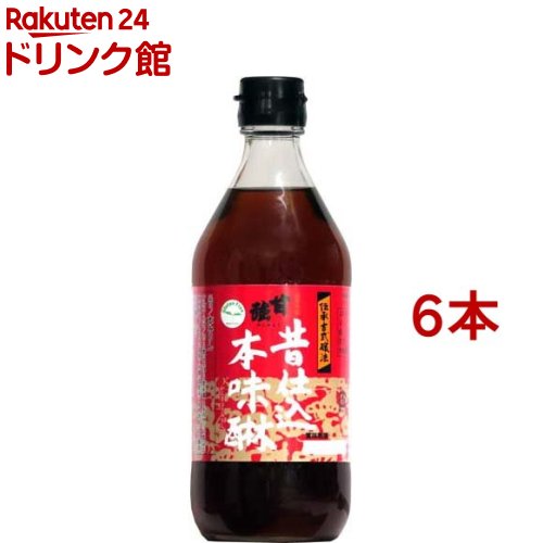 甘強 昔仕込本味醂(500ml*6本セット)