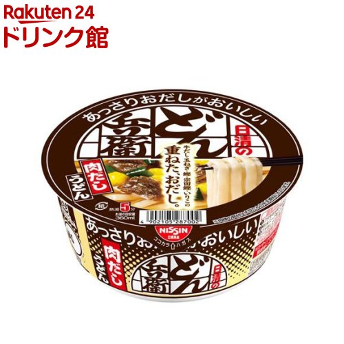 楽天市場】日清のどん兵衛 鴨だしそば ケース(104g×12食入)【日清の