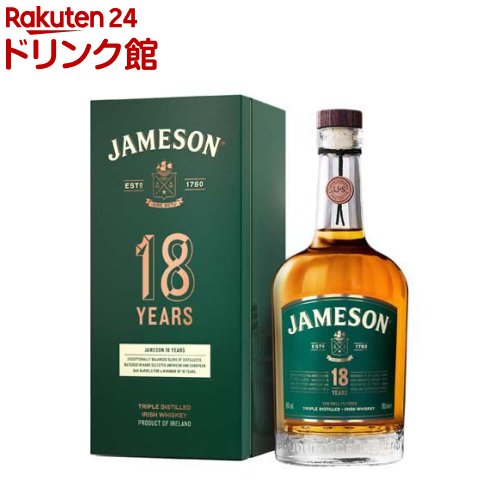 楽天市場】ジェムソン18年・ボウストリート 700ml 約55度 正規輸入品