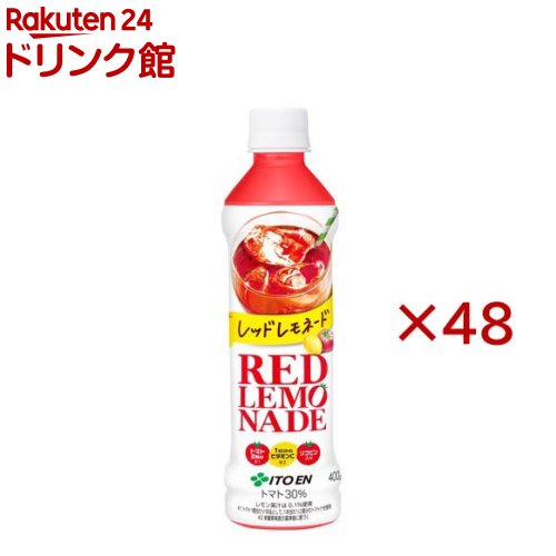 伊藤園 レッドレモネード トマト ペットボトル(24本入×2セット(1本400g))【伊藤園】