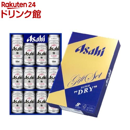 【楽天市場】アサヒ スーパードライ 缶ビールセット AS-3N( 1セット(350ml×10本、500ml×2本))【アサヒ スーパードライ