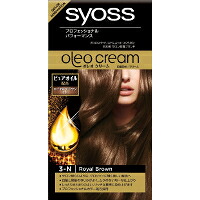 ◆10個セット/【3980円以上で送料無料（沖縄を除く）】シュワルツコフヘンケル syoss サイオス オレオクリーム ヘアカラー 3-N ロイヤルブラウン [シュワルツコフ ヘンケル サイオス(syoss)]｜創快健美