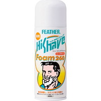 ◆10個セット/【3980円以上で送料無料（沖縄を除く）】フェザー 薬用ハイシェーブフォーム 260g [フェザー安全剃刀 フェザー ハイシェーブ]
