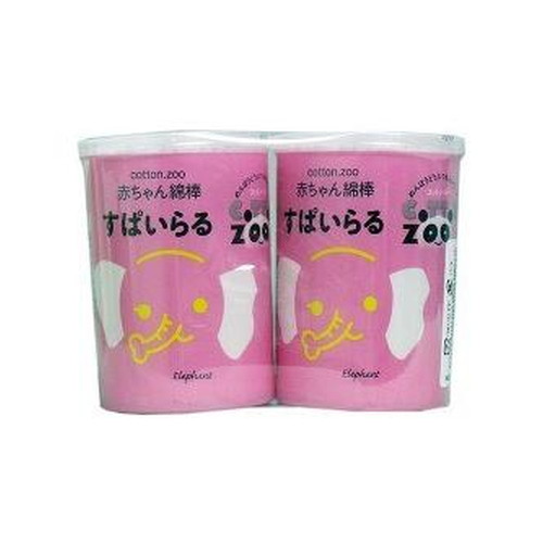 ◆144個セット/平和　コットンＺ００赤ちゃん綿棒スパイラル160本入　2個パック [平和メディク]｜創快健美