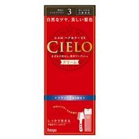 ◆10個セット/【3980円以上で送料無料（沖縄を除く）】hoyu ホーユー CIELO シエロ ヘアカラーEX クリーム3 明るいライトブラウン