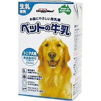 【1ケース】【3980円以上で送料無料（沖縄を除く）】【お取り寄せ対象品】ペットの牛乳 シニア犬用 250ml[ドギーマンハヤシ] *24個
