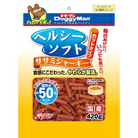 【1入れもの】【3980円以上で貨物輸送無料（沖縄を除く）】【お取り寄せ客体品】ドギーマン ヘルシーソフト ササミジャーキー とり捨てる印字機 420g[ドギーマンハヤシ] *24個