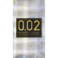 ◆6個仕掛ける/【3980円以上で貨物輸送無料（沖縄を除く）】薄さ首尾一貫した 002EX 自然的 12個入り口・入口 [オカモト] 避妊具-医薬品・コンタクト・介護