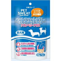 【1容れもの】【3980円以上で貨物輸送無料（沖縄を除く）】【お取り寄せ客体品】ペットスエットゼリー クランベリーつけ加える 愛犬用 20g×7本入[地びた・バイオケミカル] *48個
