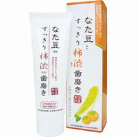 ◆10個セット/【3980円以上で送料無料(沖縄を除く)】三和通商 なた豆すっきり柿渋歯磨き 120g|創快健美