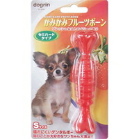 【1ケース】【3980円以上で送料無料（沖縄を除く）】【お取り寄せ対象品】かみかみフルーツボーン ストロベリーの香り セミハードタイプ S *24個
