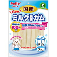 【1ケース】【3980円以上で送料無料（沖縄を除く）】【お取り寄せ対象品】ペティオ NEW 国産 ミルク風味ガム ロール 7本入[Petio(ペティオ)] *30個 10,157円
