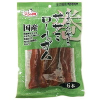 【1入れもの】【3980円以上で貨物輸送無料（沖縄を除く）】【お取り寄せ客体品】一好物 牛革チュインガムに巻いたササミロールガム(6本入) *48個