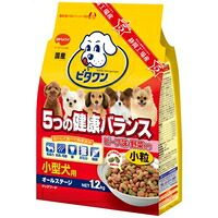 【1ケース】【3980円以上で送料無料（沖縄を除く）】【お取り寄せ対象品】ビタワン 5つの健康バランス ビーフ味小粒 1.2kg[日本ペットフード] *9個