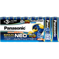◆10個セット/【3980円以上で送料無料（沖縄を除く）】パナソニック アルカリ乾電池 EVOLTA NEO(エボルタネオ) 単3形 8本パック LR6NJ/8SW[EVOLTA(エボルタ)]
