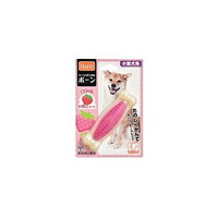 【1入れもの】【3980円以上で貨物輸送無料（沖縄を除く）】【お取り寄せ客体品】ハーツ デンタルボーン 小型犬用 いちごフレーバー(1コ入) *48個