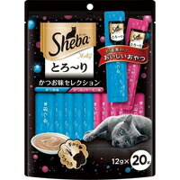 【1ケース】【3980円以上で送料無料（沖縄を除く）】【お取り寄せ対象品】シーバ とろ～りメルティ かつお味セレクション(12g*20本入) *20個 12,848円