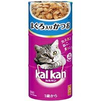 【1ケース】【3980円以上で送料無料(沖縄を除く)】【お取り寄せ対象品】カルカン ハンディ缶 1歳から まぐろ入りかつお(160g*3缶) *18個