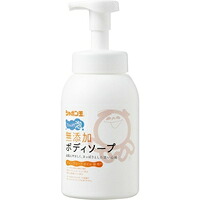 ◆10個セット/【3980円以上で送料無料（沖縄を除く）】シャボン玉 無添加ボディソープ たっぷり泡 本体 570ML