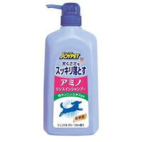 【1ケース】【3980円以上で送料無料（沖縄を除く）】【お取り寄せ対象品】ジョイペット アミノリンスインシャンプー ポンプ(550mL) *15個