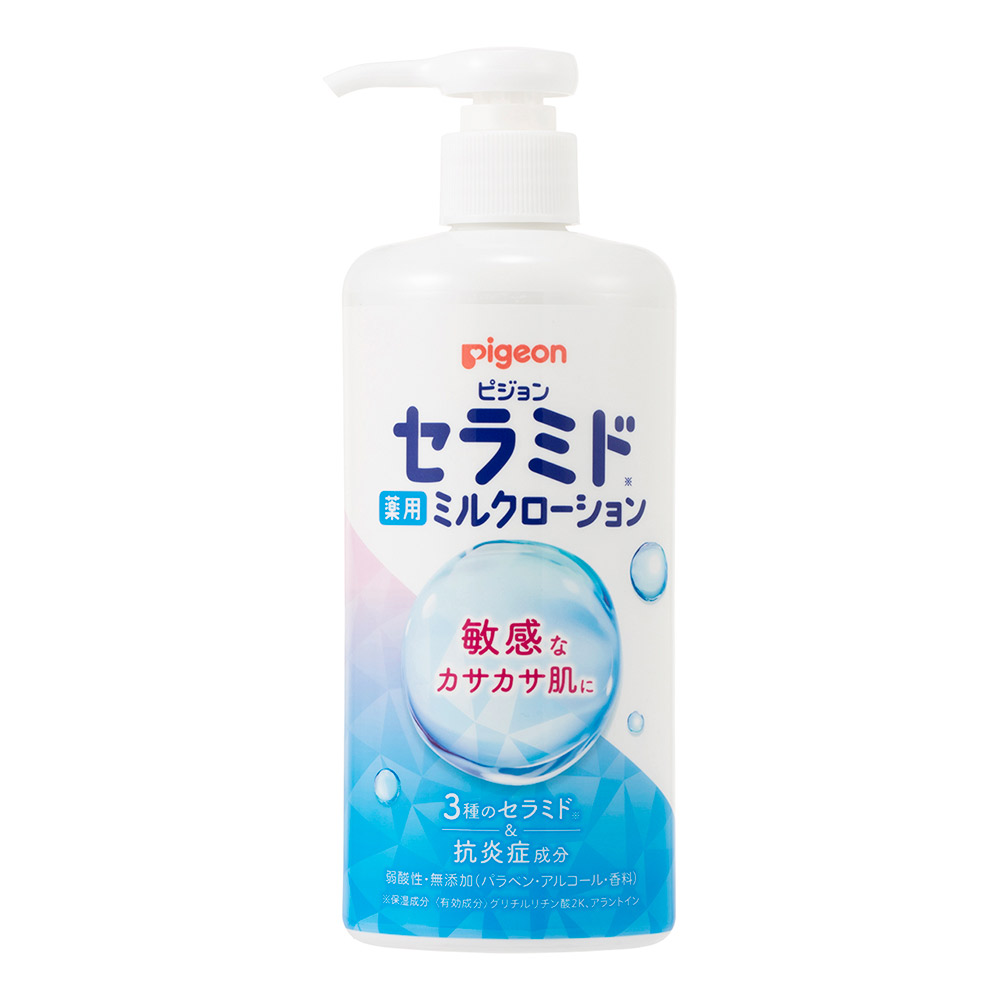 ◆24個セット/【3980円以上で送料無料（沖縄を除く）】【お取り寄せ対象品】薬用ミルクローション300g *1ケース[ピジョン]｜創快健美