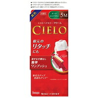 ◆10個セット/【3980円以上で送料無料（沖縄を除く）】シエロ ヘアカラー クリーム 5M ダークモカブラウン(1個)[シエロ(CIELO)]｜創快健美