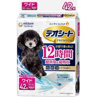 【1入れもの】【3980円以上で貨物輸送無料（沖縄を除く）】【お取り寄せ客体品】デオシート Premium 12第四次元超消臭＆超吸いあげる 広広とした(42枚入)[デオシート] *4個