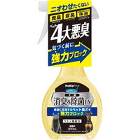 【1ケース】【3980円以上で送料無料（沖縄を除く）】【お取り寄せ対象品】ペティオ ハッピークリーン 犬・猫ペット臭さ 消臭＆除菌EX(300ml)[ペティオ(Petio)] *24個｜創快健美