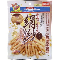 【1入れもの】【3980円以上で貨物輸送無料（沖縄を除く）】【お取り寄せ客体品】ドギーマン 絹紗 とり捨てる印字機 飾り気の無い(100g)[ドギーマン(Doggy Man)] *48個