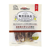 【1ケース】【3980円以上で送料無料（沖縄を除く）】【お取り寄せ対象品】ドギーマン 無添加良品 国産鶏の赤もも肉巻き(9本)[ドギーマン(Doggy Man)] *36個｜創快健美