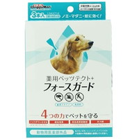 【1容れもの】【3980円以上で貨物輸送無料（沖縄を除く）】【お取り寄せ客体品】ドギーマン 薬用ペッツテクト+フォースガード 小型犬用(3本入)[ドギーマン(Doggy Man)] *30個