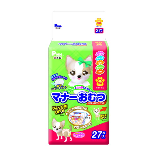 【1入れもの】【3980円以上で貨物輸送無料（沖縄を除く）】【お取り寄せ客体品】第一衛材 折りかがみお襁褓ＳＳＳ 27枚 [第一衛材] *6個