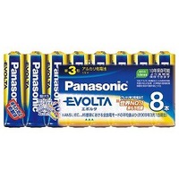 ◆10個セット/【3980円以上で送料無料（沖縄を除く）】Panasonic パナソニック アルカリ乾電池 EVOLTA エボルタ 単3形 8本 LR6EJ/8SW [EVOLTA(エボルタ)]