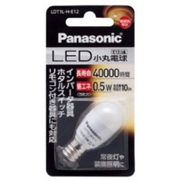 ◆10個セット/【3980円以上で送料無料（沖縄を除く）】Panasonic パナソニック LED電球 電球色相当 E12口金 小丸形 全光束10lm LDT1LHE12 6,365円
