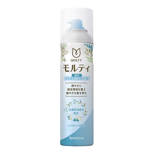 ◆10個仕掛ける/【3980円以上で貨物輸送無料（沖縄を除く）】モルティ 薬用育毛ボタニカルクール(180g)