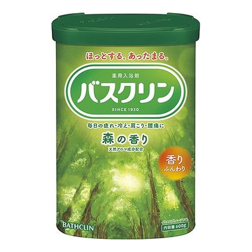 ◆10個セット/【3980円以上で送料無料（沖縄を除く）】バスクリン 森の香り(600g)[バスクリン]