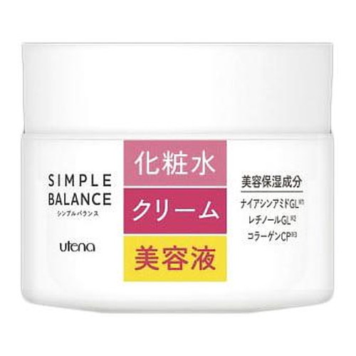 ◆10個仕掛ける/【3980円以上で貨物輸送無料（沖縄を除く）】utena ウテナ シンプルバランス モイストジェル ハリ・ツヤ手合い 100g